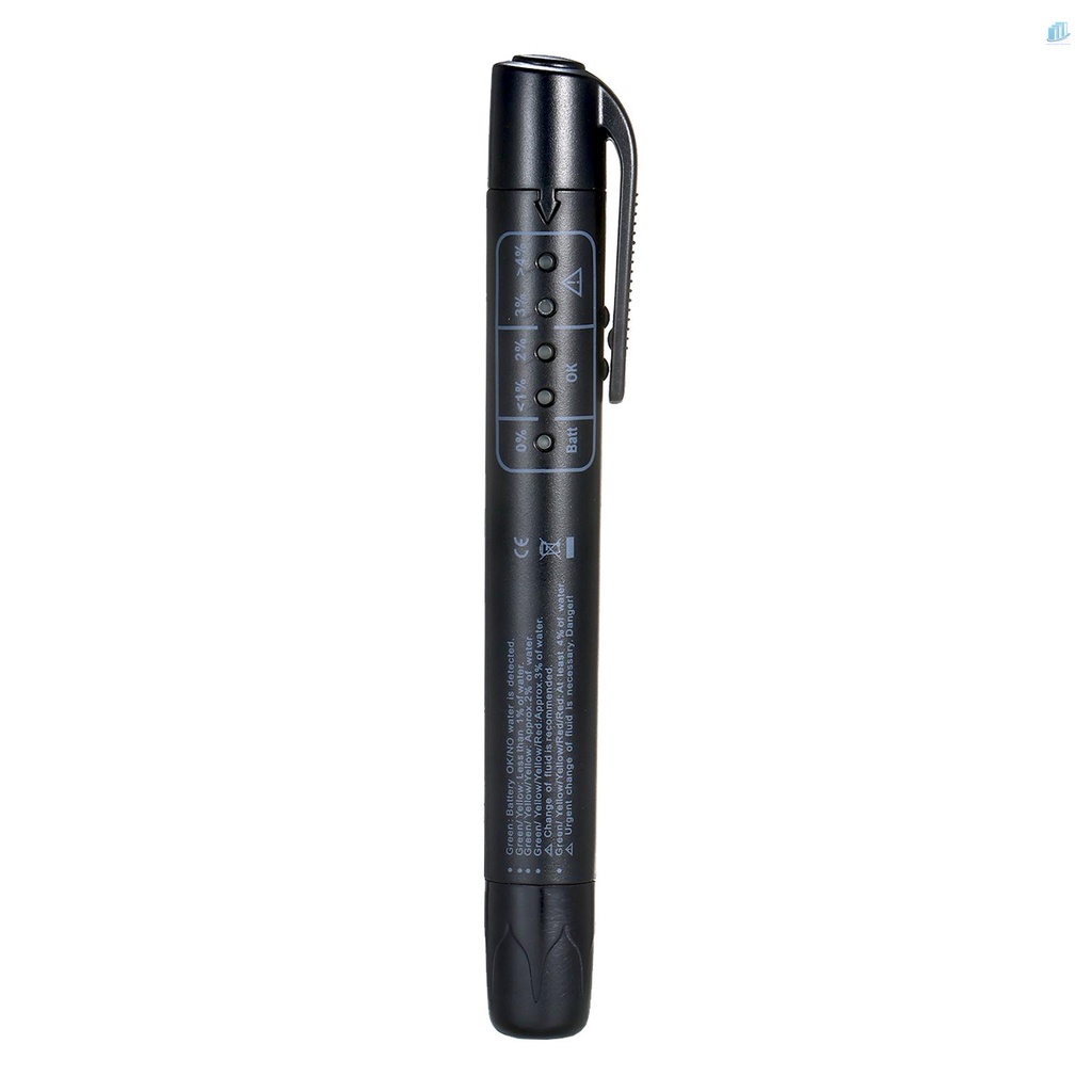 Bút Kiểm Tra Chất Lỏng Phanh Dầu Tự Động Có 5 Đèn LED Cho DOT3 DOT4 DOT5