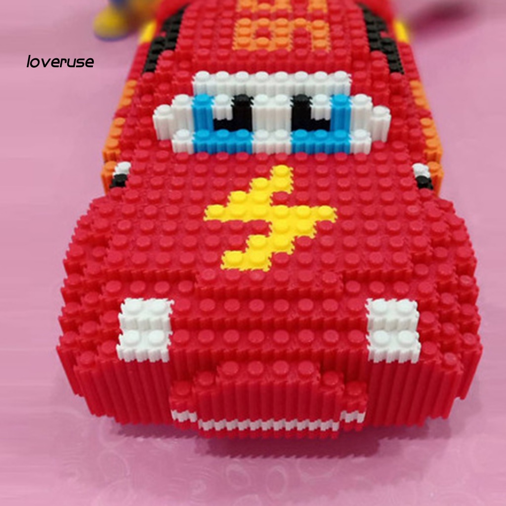 1 Đồ chơi trẻ em Lắp Ráp Hình Phương Tiện Giao Thông Hoạt Hình Đáng Yêu Dành Cho Trẻ