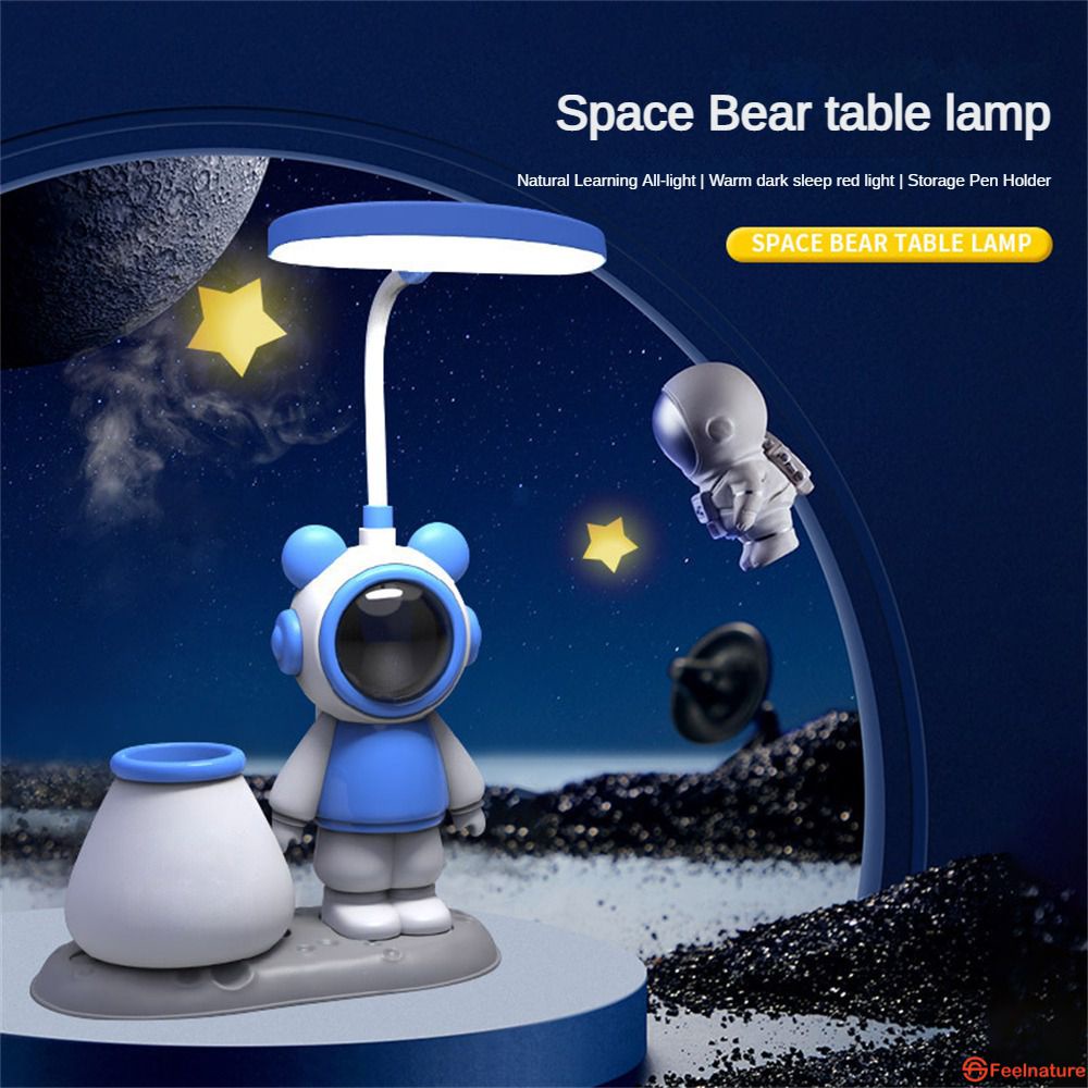 Đèn Bàn LED Đèn Ký Túc Xá Học Tập Đèn Ngủ Hình Gấu Trang Trí Đọc Sách Bảo Vệ Mắt Phòng Ngủ Sinh Viên VN