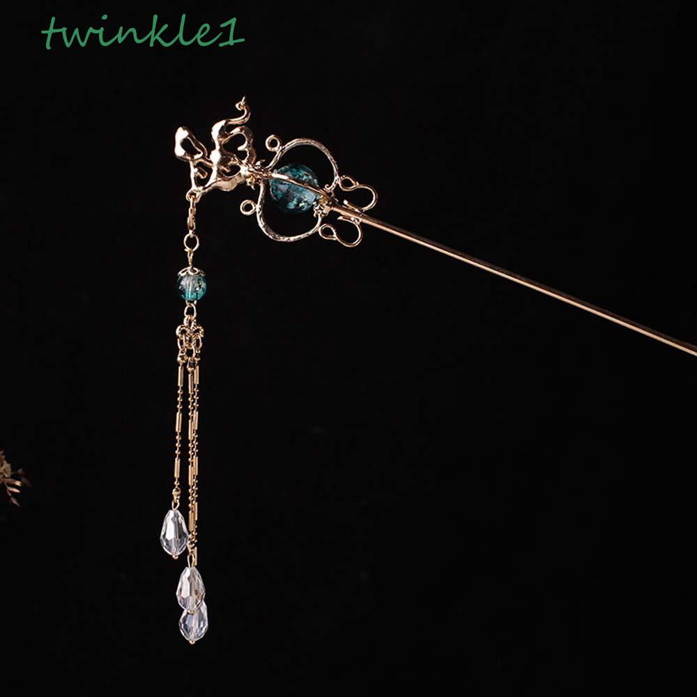 Trâm Cài Tóc Đính Hoa Tua Rua Lấp Lánh Cho Nữ|Đũa Ăn Chất Lượng Cao Tiện Lợi Dễ Sử Dụng