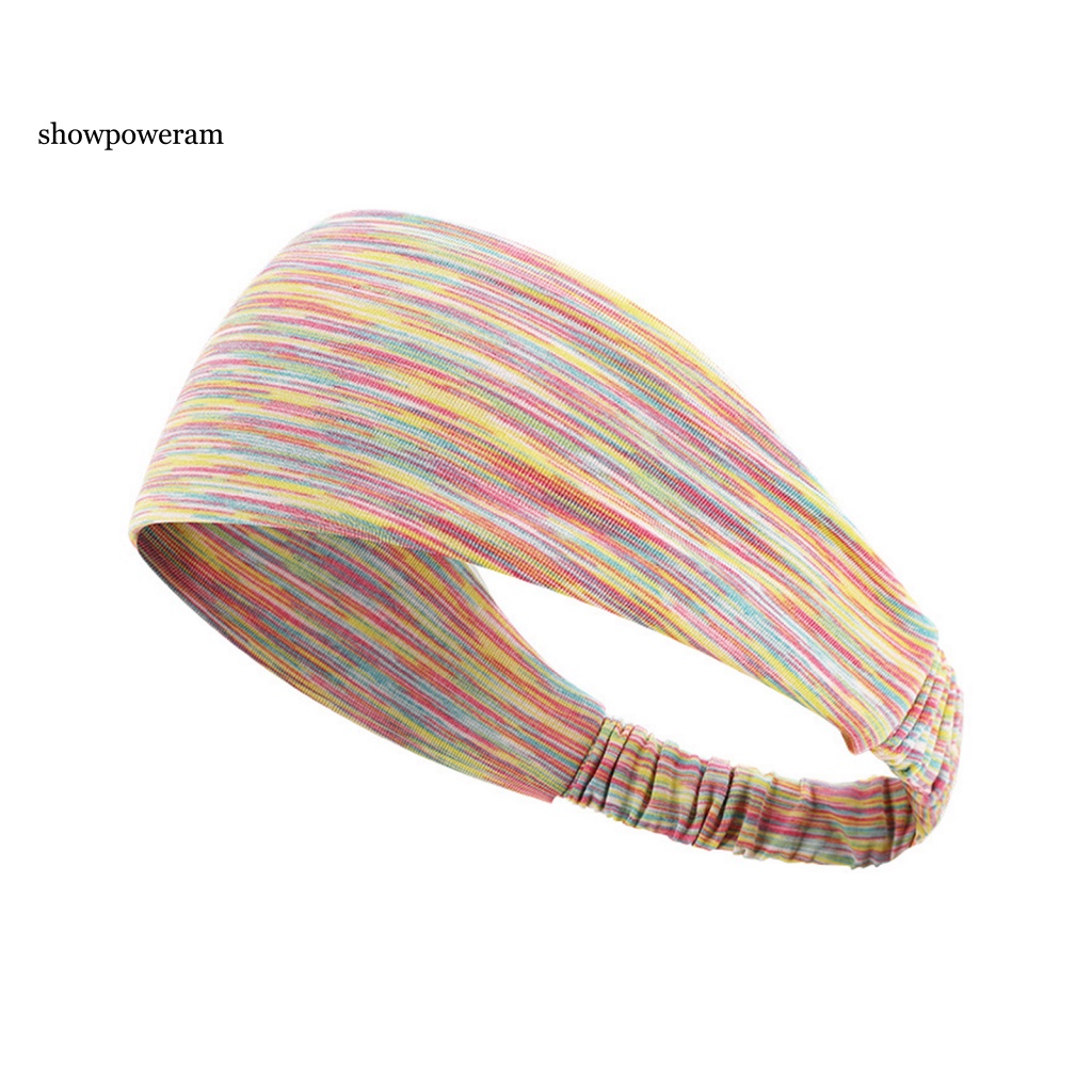 Băng Đô Thể Thao Co Giãn Thoáng Khí Bền Bỉ Dành Cho Nữ