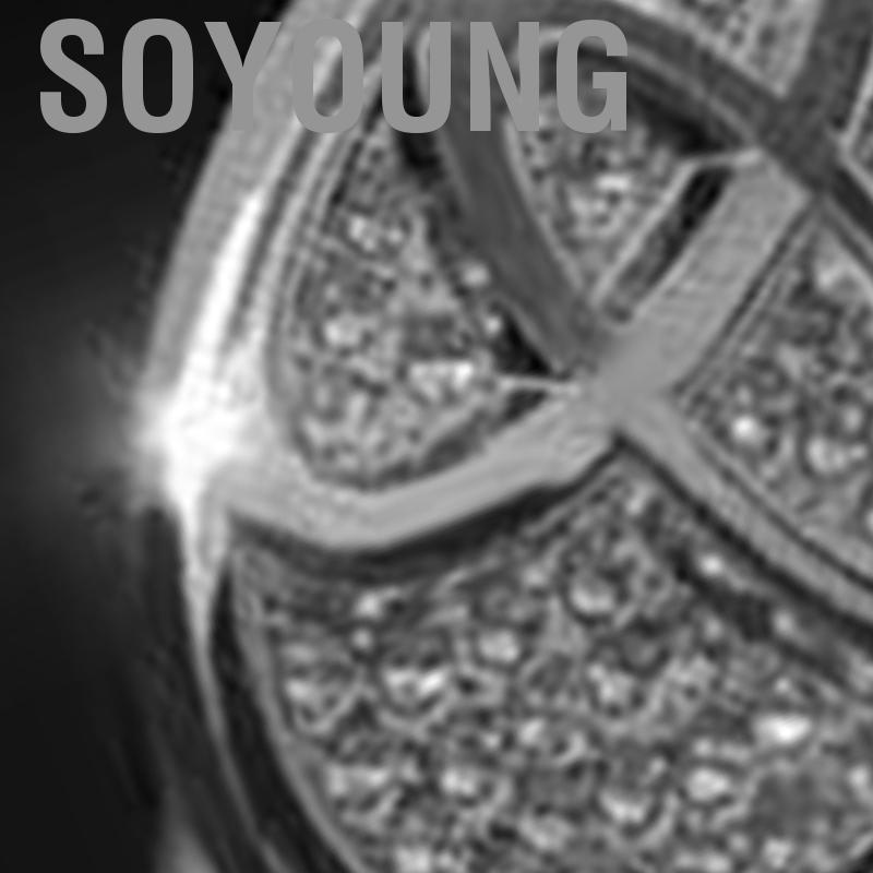 Soyoung Seat Belt Clips Rhinestones Compact Portable Comfortable Adjuster for Car Type2