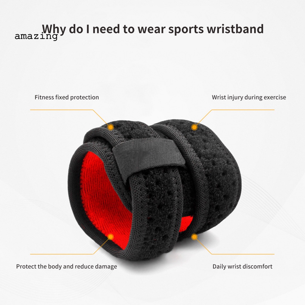 1 Băng Quấn Bảo Vệ Cổ Tay Chống Bong Gân Có Thể Tái Sử Dụng Thoáng Khí