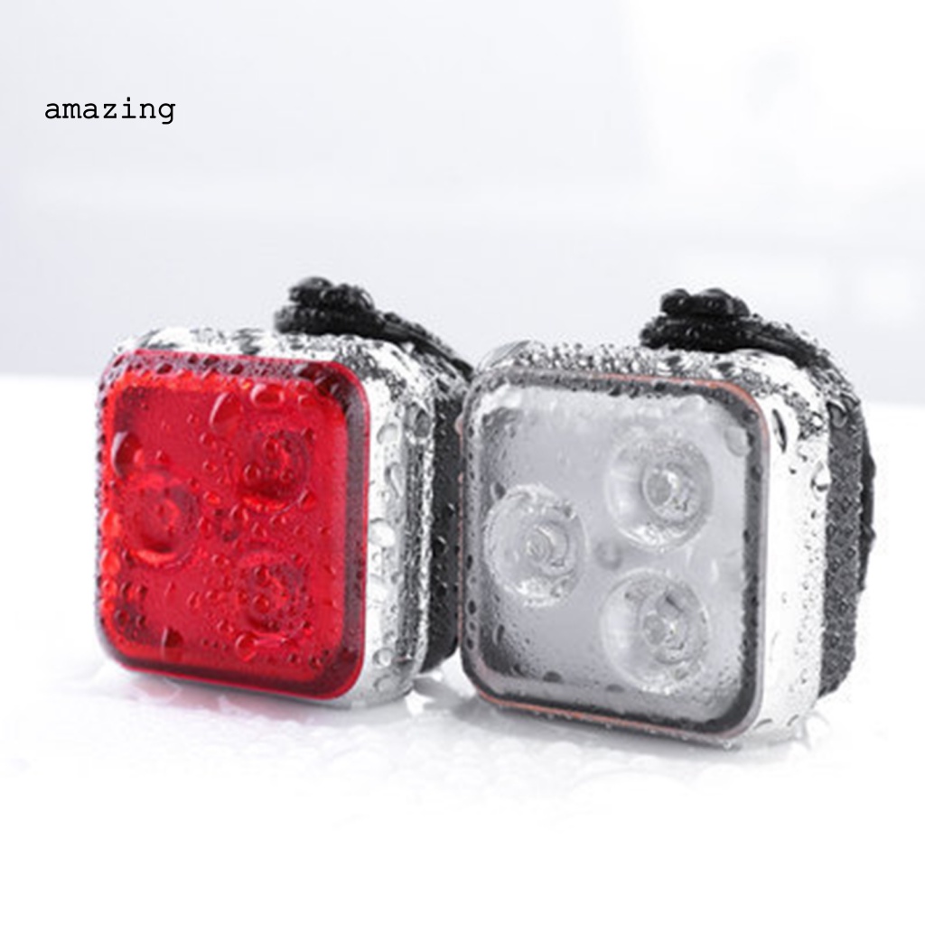 Đèn Cảnh Báo An Toàn Siêu Sáng Có Thể Sạc Lại Cho Xe Đạp MTB