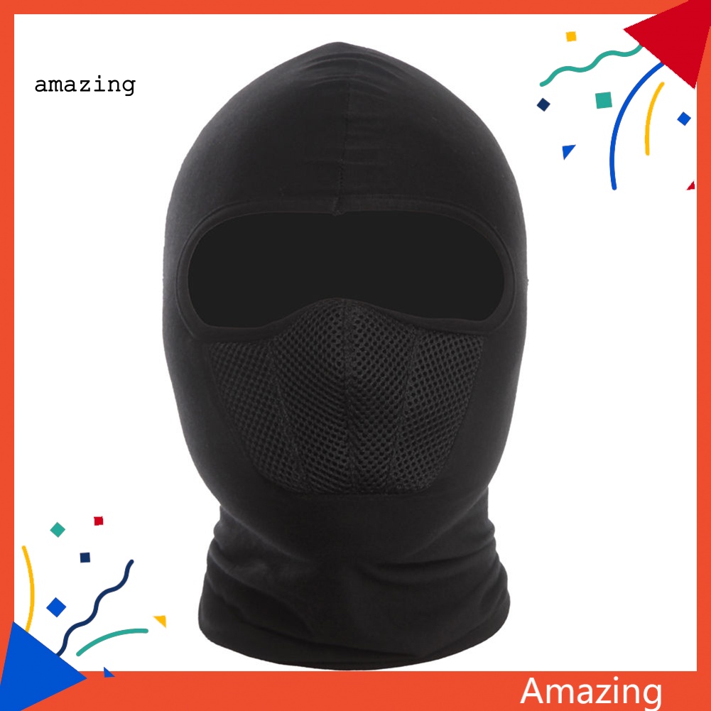 Mũ Trùm Đầu Thể Thao Che Phủ Cổ Chống Gió Giữ Ấm Mùa Đông