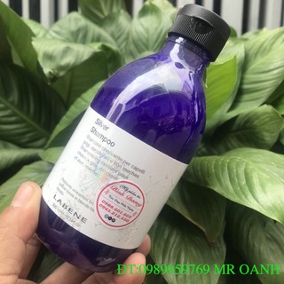 🌾Best Seller🎋Dầu gội tím GIỮ MÀU & KHỬ VÀNG cho tóc bạch kim Silver Shampoo LABENE (Mẫu mới 2023)