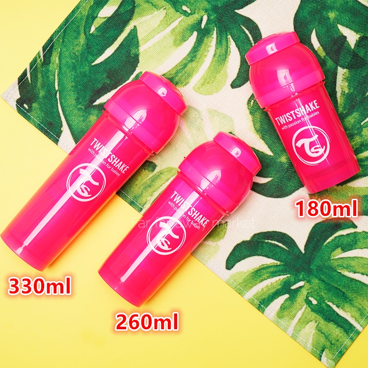 Bình Sữa Em Bé Chống Tràn Xoắn 180ml / 260ml / 330ml