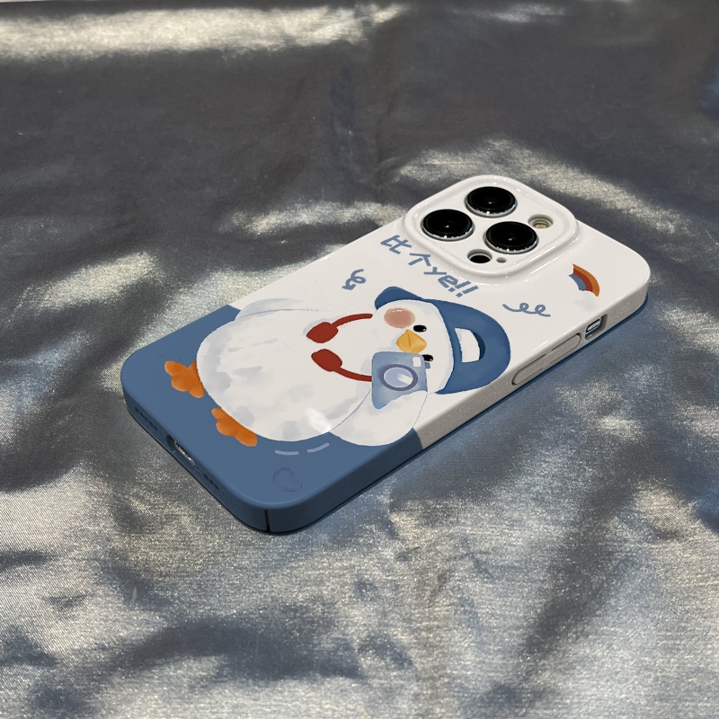 Ốp Điện Thoại Hình Vịt Cho iPhone x x x pro Film / / Selfie12131114Ốp Điện Thoại Họa Tiết Dễ Thương 7 / Xq811