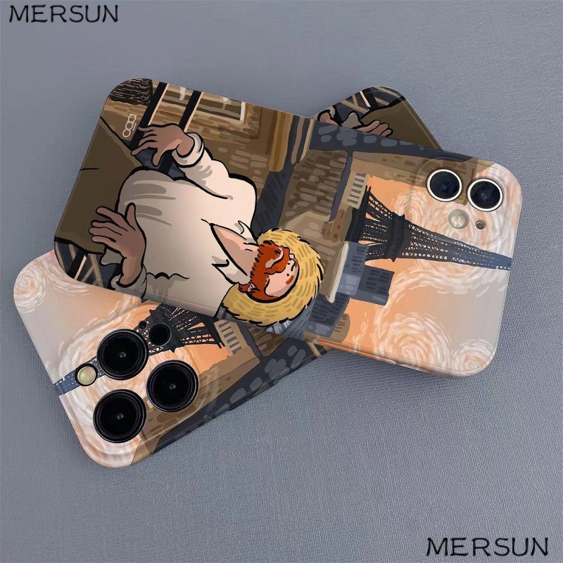 Ốp Điện Thoại Cứng In Hình Tranh Van Gogh Cho Iphone Xr 7 1314pro max / 12 11 8p 7IV6