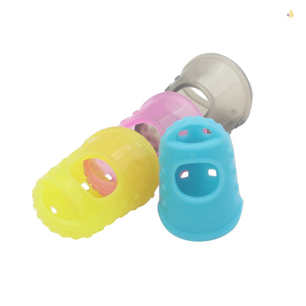 Miếng Silicone Bảo Vệ Ngón Tay Khi Chơi Đàn Guitar / Ukulele / Bass 4 Trong 1