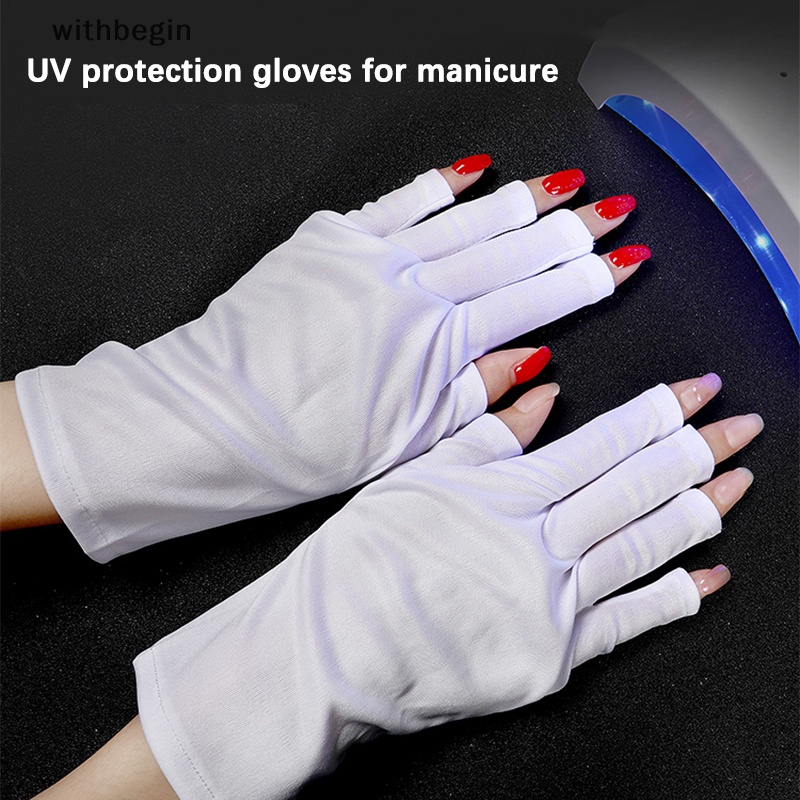Găng Tay Bảo Vệ Chống Tia UV Khi Làm Móng