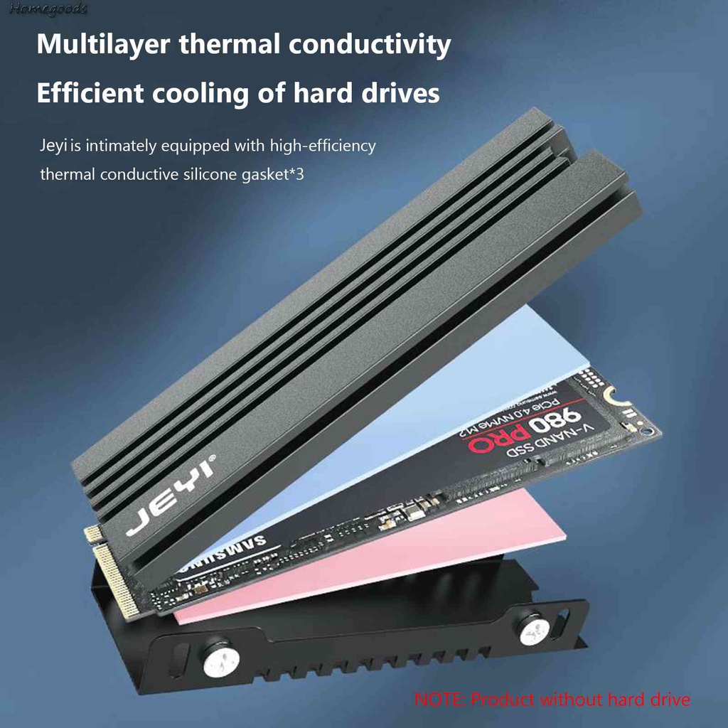 Miếng Đệm Tản Nhiệt M.2 SSD NVME 2023 Bằng Silicon Cho ITX Chassis PS5