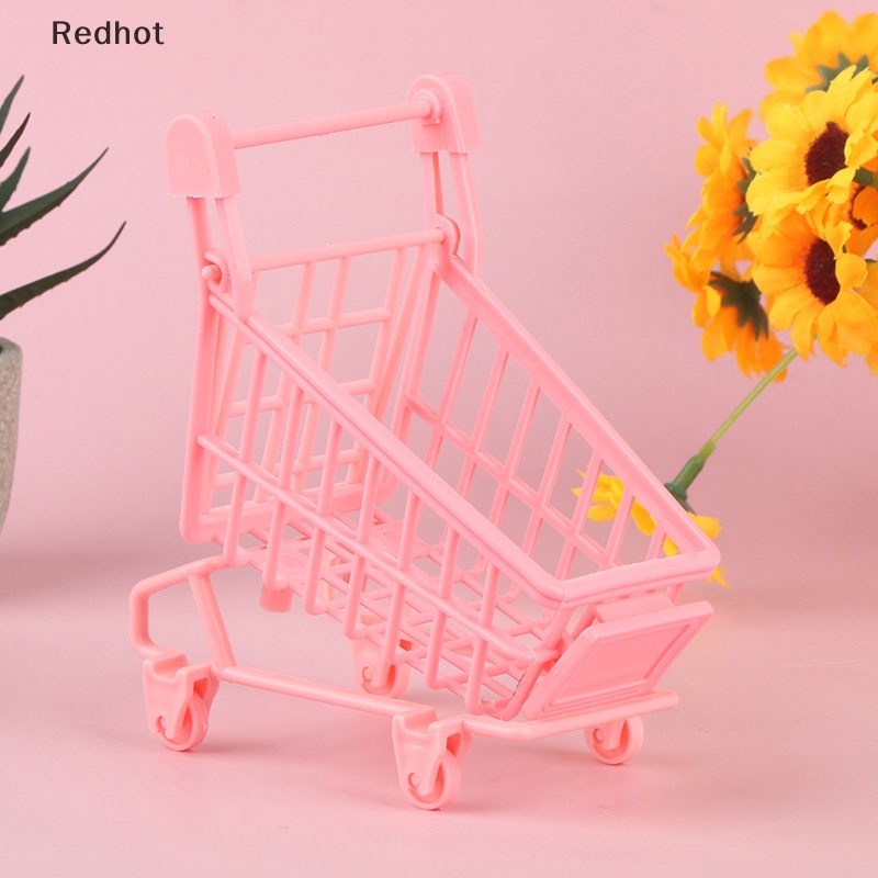 Mô Hình Xe Đẩy Mua Sắm Trang Trí Nhà Búp Bê Tỉ Lệ 1: 12