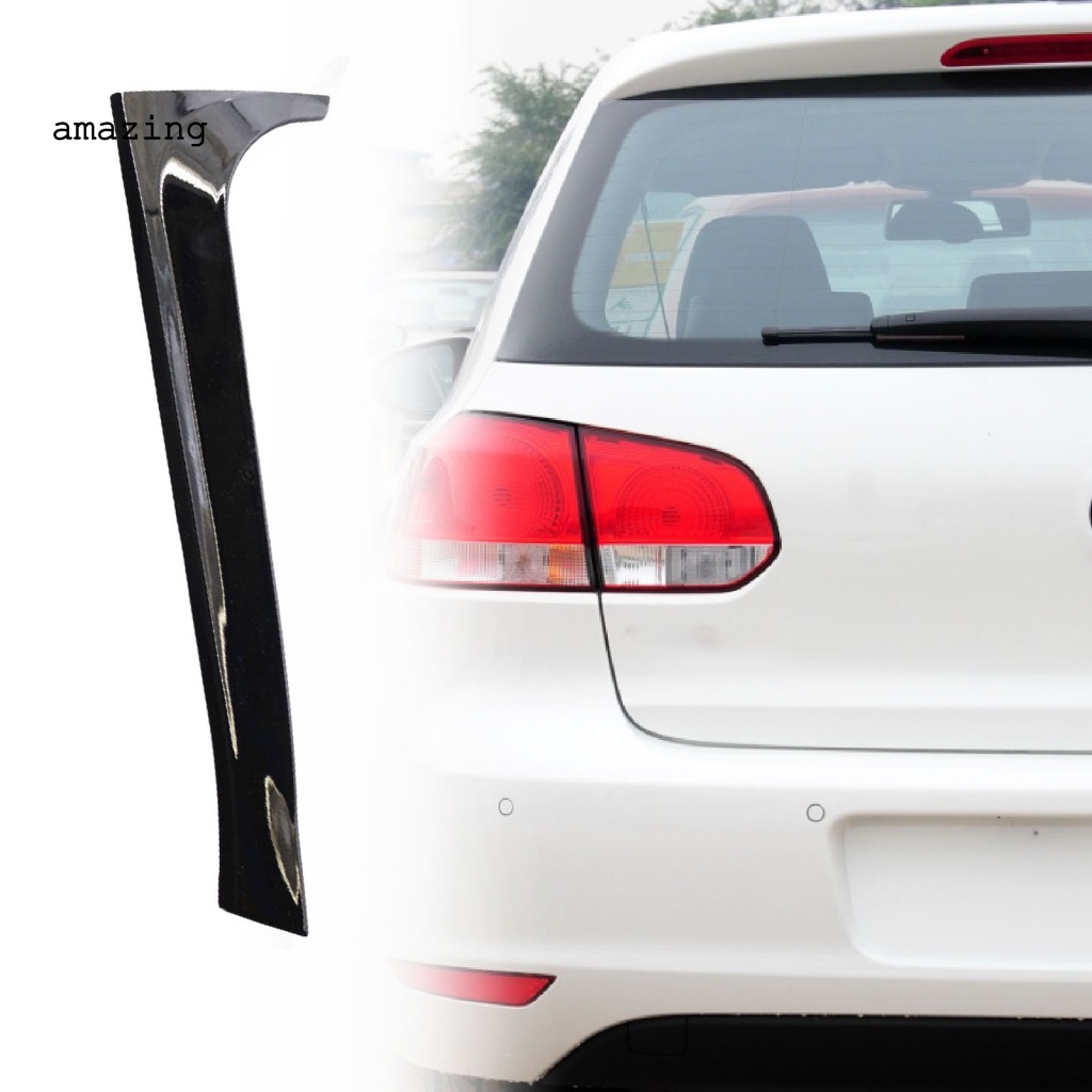 Bộ 2 Miếng Dán Trang Trí Cửa Sổ Xe Hơi VW Golf 6 Normal Edition 09-13 Bằng ABS Màu Đen Dễ Lắp Đặt