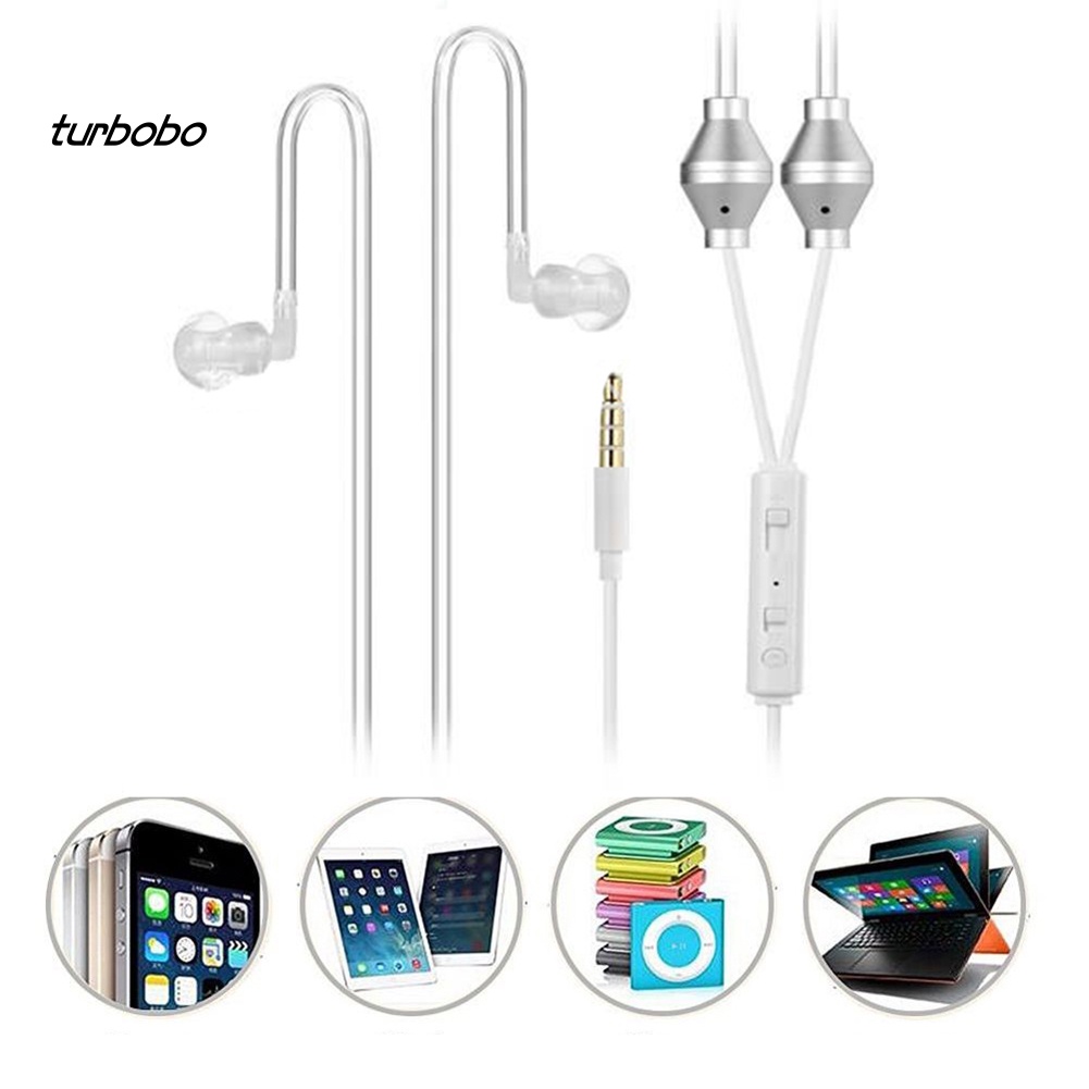 Tai Nghe Nhét Tai Jack 3.5mm Có Micro Chống Bức Xạ Tiện Dụng Cho iPhone