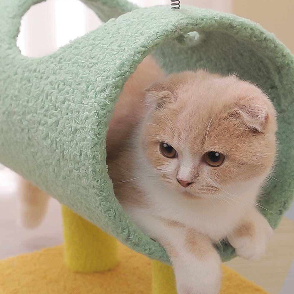 YIYU Bảng Gỗ Cào Móng Đồ Chơi Tương Tác Đa Năng Cho Mèo