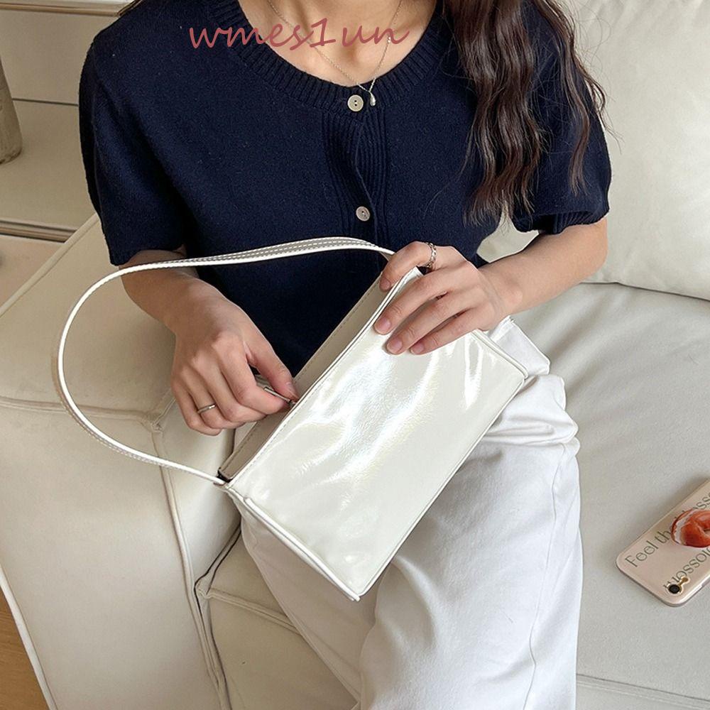 Túi Đeo Vai WMES15H Phong Cách Đường Phố Vintage Thanh Lịch|Túi Đựng Son Môi / Đồ Trang Điểm Đa Năng Tiện Dụng Dành Cho Nữ