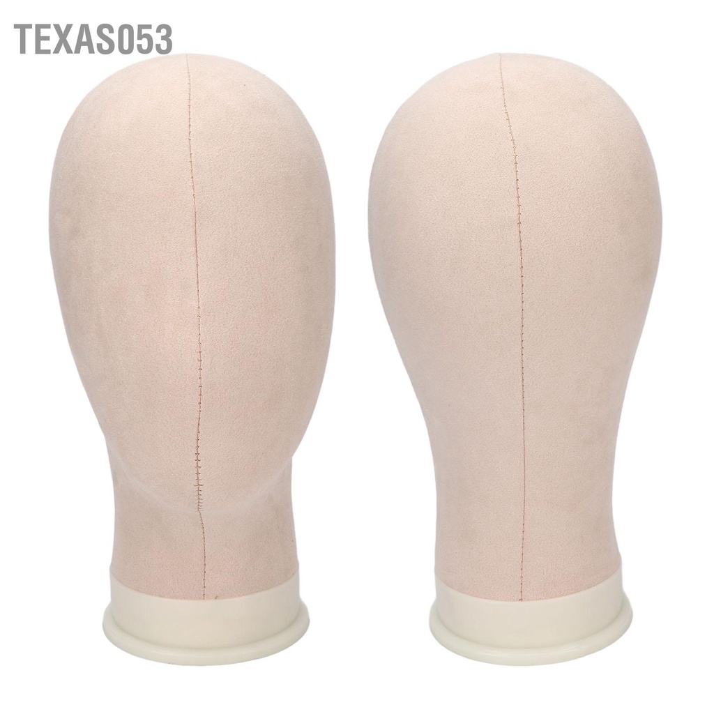 Texas053 Đầu tóc giả bằng vải khối 11 8 inch để làm Mô phỏng đầu ma-nơ-canh có ghim