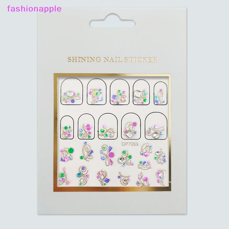 Hộp Hạt Đá 3D Đính Móng Tay Trang Trí Nghệ Thuật