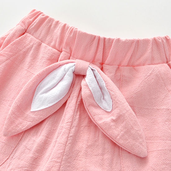 Quần Short Cotton Trơn Mỏng Dễ Phối Đồ Thời Trang Mùa Hè Cho Bé Gái Y28Q