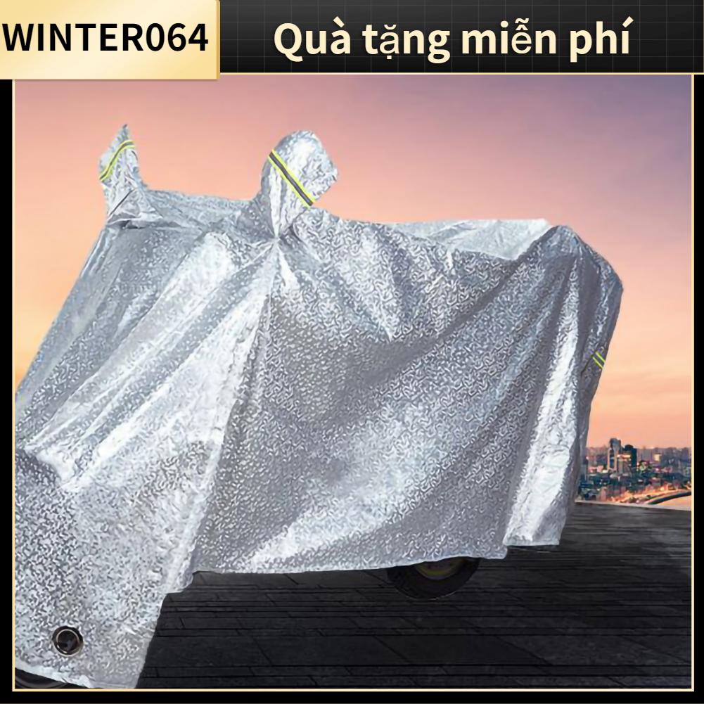 Winter064 Ngoài Trời Xe Máy Bao Chống Nước Mưa Bụi Bảo Vệ Tất Cả Các Mùa Cho Điện Đạp