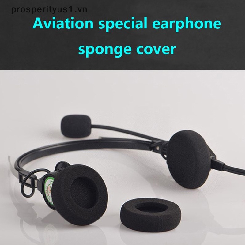 1 Bộ Đệm Tai Nghe Thay Thế Chuyên Nghiệp Cho TELEX AIRMAN Series 750 Aviation