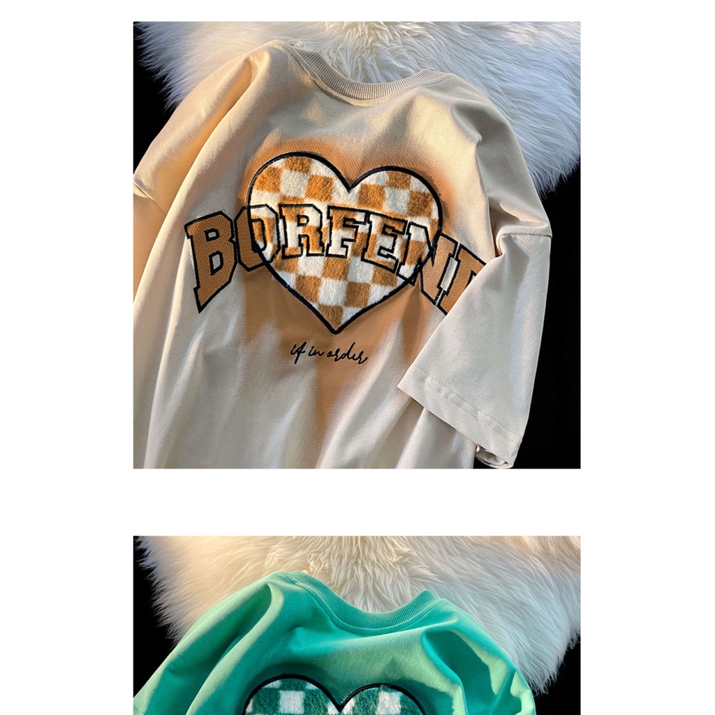 Áo Thun Tay Ngắn Dáng Rộng In Họa Tiết Hoạt Hình Thời Trang 2023 Mới