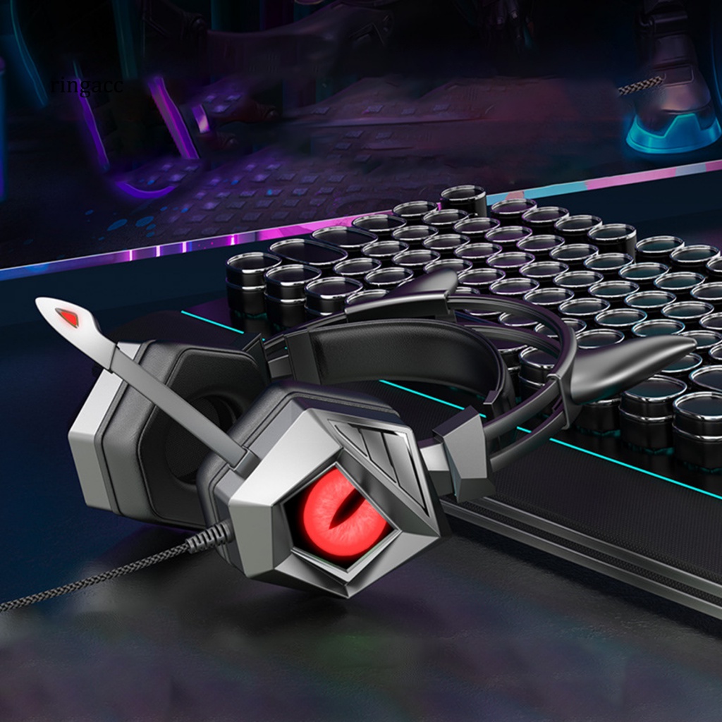 Tai Nghe RGA Có Dây RGA RGB Phát Sáng Với Đầu Cắm 3.5mm / USB Dùng Để Chơi Game