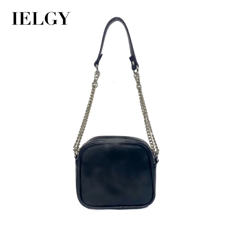 Túi Đeo Chéo Dáng Vuông Nhỏ Phối Dây Xích Thời Trang Cao Cấp Trẻ Trung