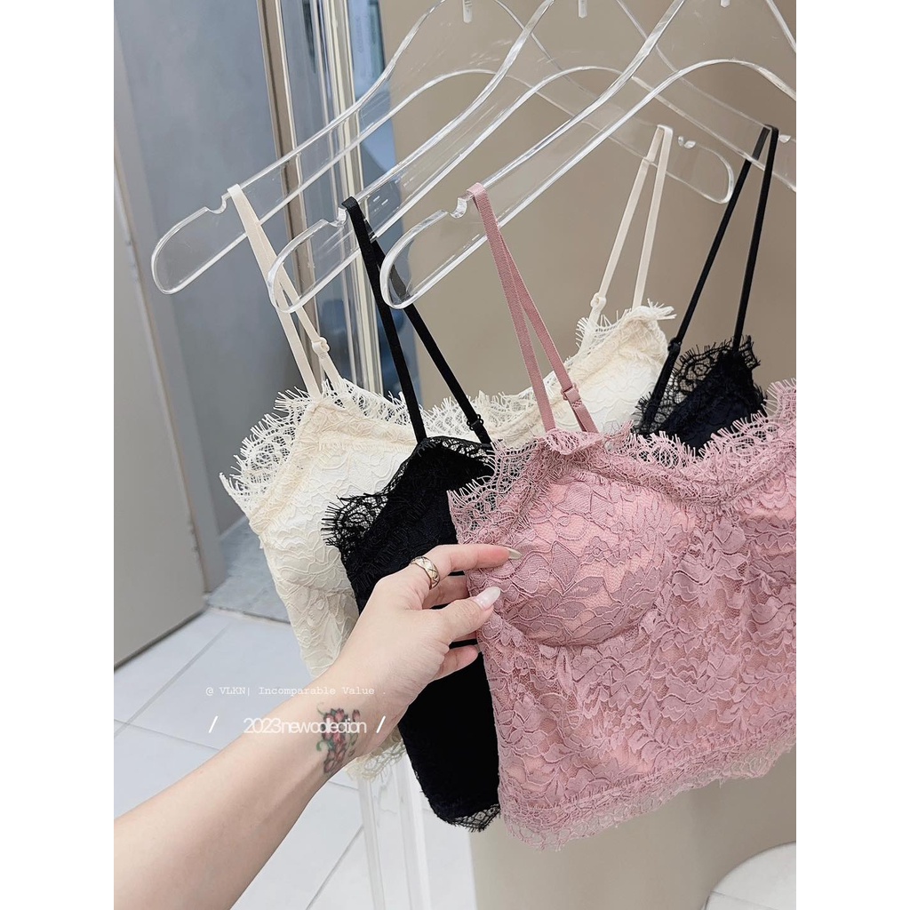 Áo hai dây cúp ren