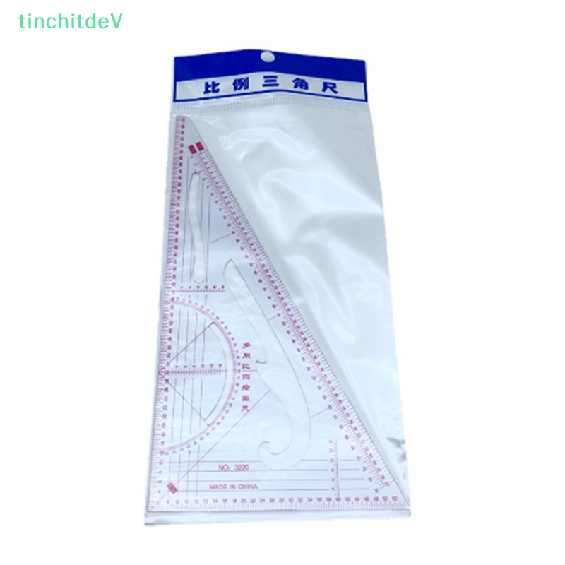 Thước Nhựa Hình Tam Giác Đa Năng Chuyên Dụng Cho Thợ May