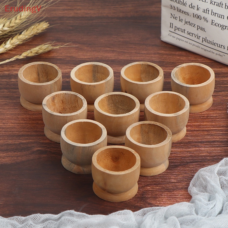 Set 10 Khay Gỗ Đựng Trứng Gọn Nhẹ Cho Nhà Bếp