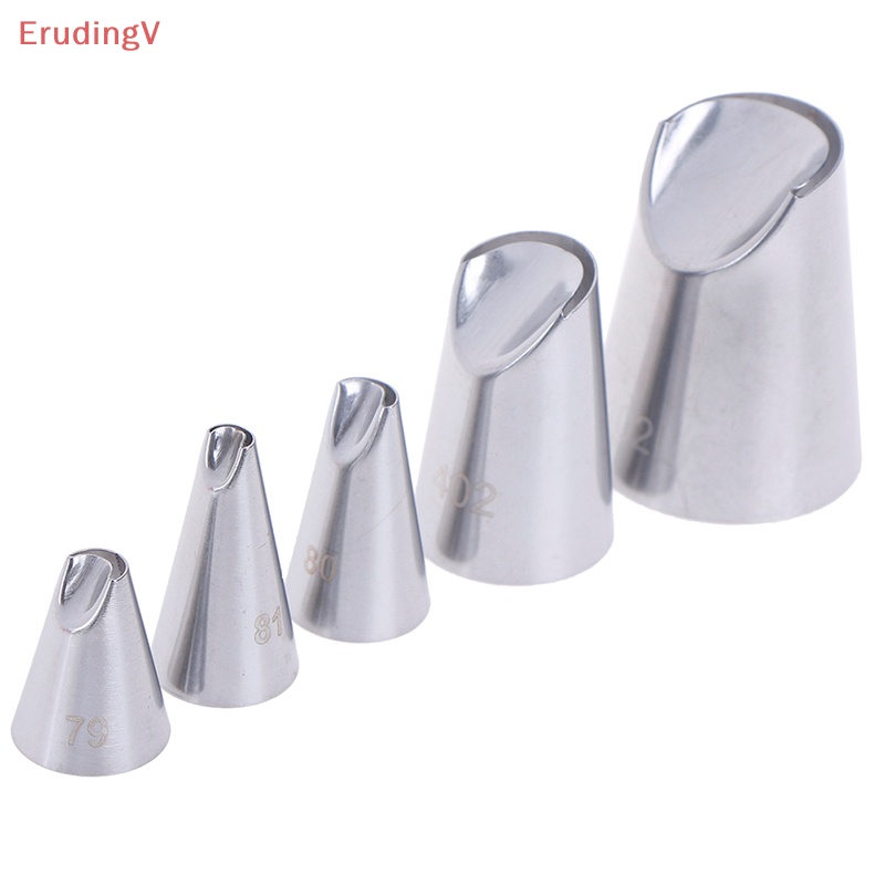 Bộ 5 Đuôi Bắt Bông Kem Bằng Thép Không Gỉ