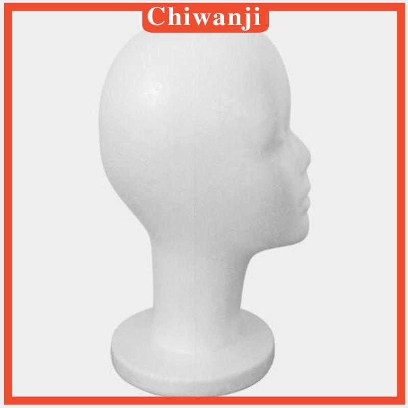 Đầu Ma Nơ Canh Nữ Màu Trắng Cao 29cm Dùng Trưng Bày Mũ Tiện Dụng