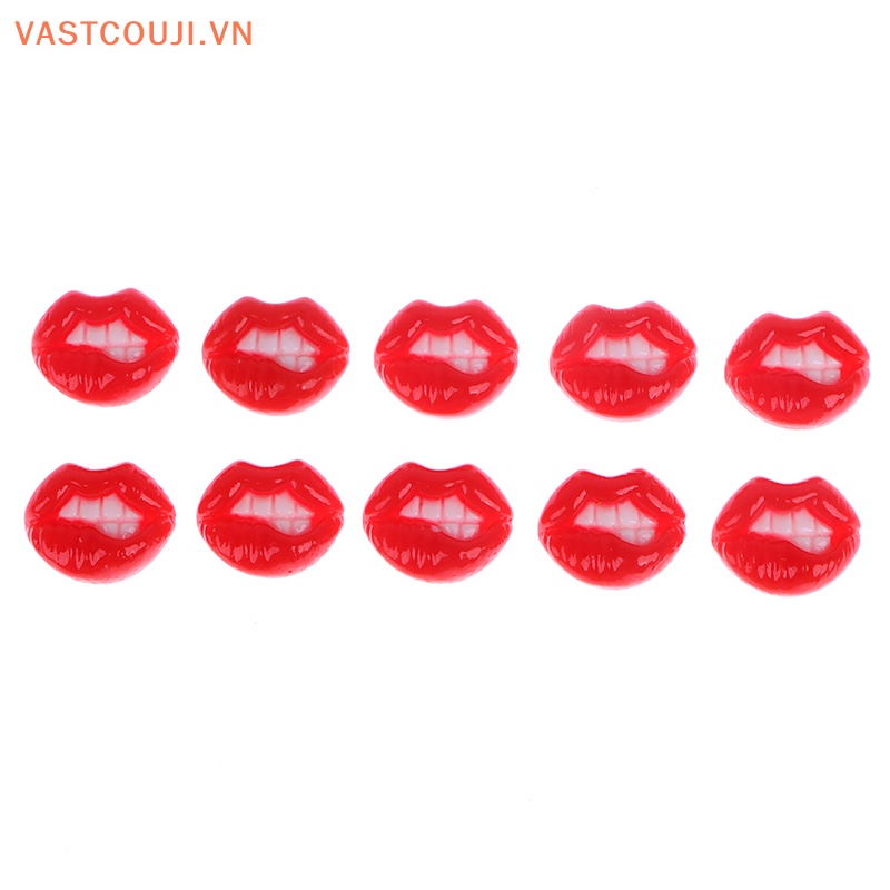 10 Móc Khóa Hình Đôi Môi Đỏ Gợi Cảm