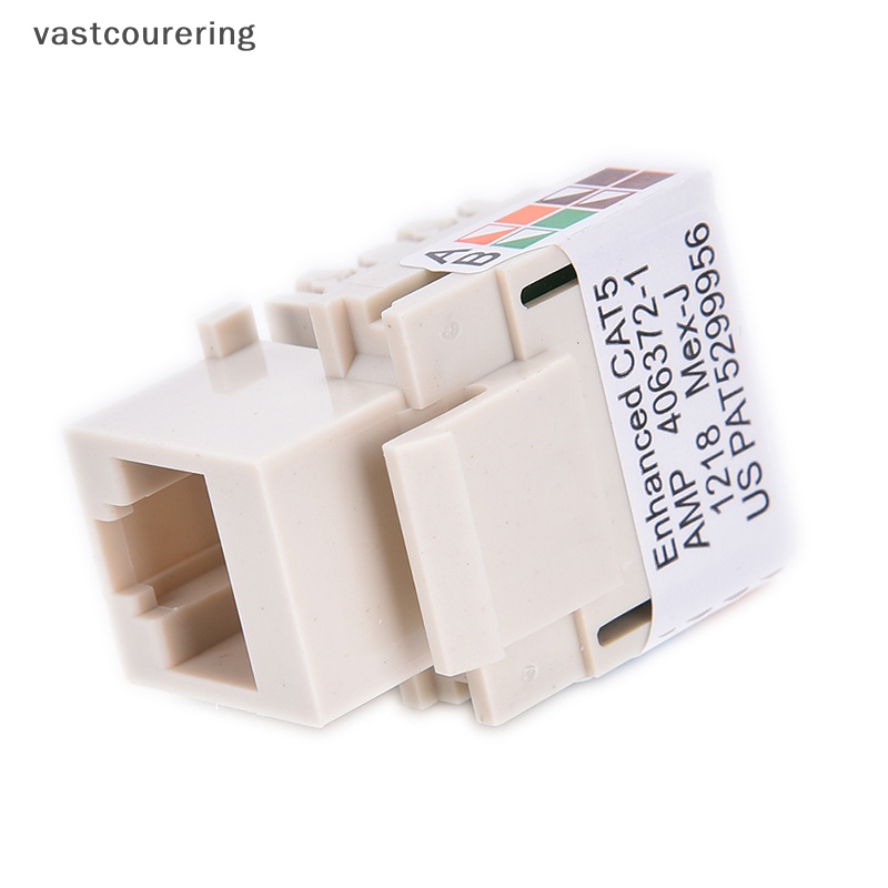 Giắc Nối Mạng RJ45 CAT5 RJ45 CAT5 Chất Lượng Cao  Giắc Cắm Và Đục Lỗ CAT5 RJ45 CAT5 Ethernet RJ45 Màu Trắng  Dụng Cụ Đục Lỗ Chuyên Dụng Cho Cat5 RJ45 RJ45