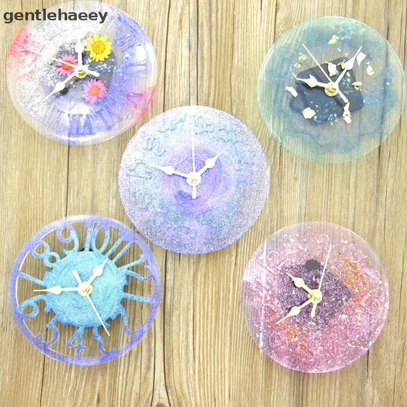 1 Khuôn Silicone Làm Trang Sức Hình Đồng Hồ Lớn DIY