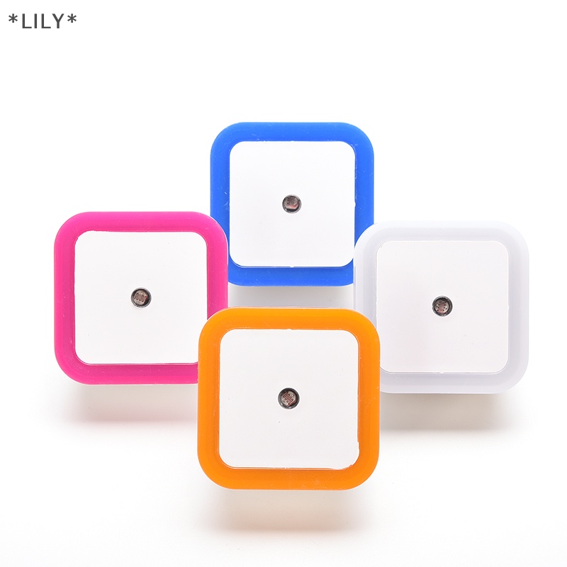 LILY Tự động dẫn ánh sáng cảm ứng cảm biến điều khiển phòng ngủ đêm Đèn giường đèn chúng tôi cắm uuu