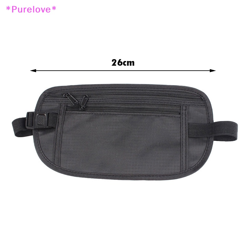 1 Túi Đeo Hông Đựng Tiền / Hộ Chiếu Đa Năng Tiện Dụng Mới