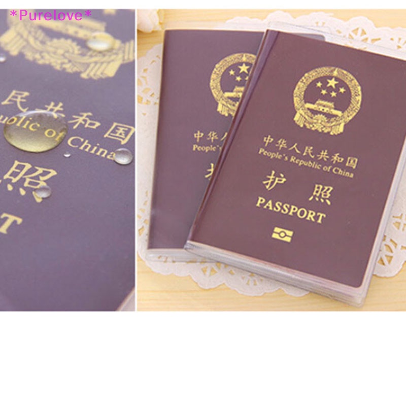 Vỏ Bọc Hộ Chiếu Trong Suốt Tiện Dụng Khi Đi Du Lịch Mới
