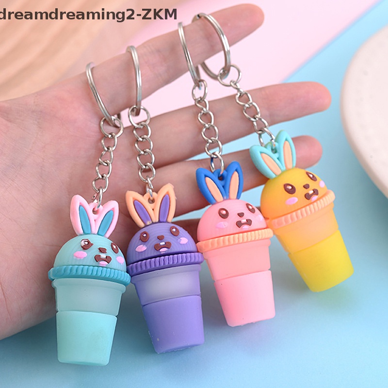 [Dreaming] Móc Khóa Hình Cây Kem Ba Chiều Sáng Tạo [zkm]