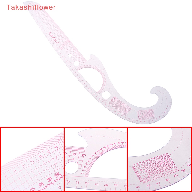 1 Thước Cong Bằng Nhựa Siêu Mềm Dùng Trong May Vá