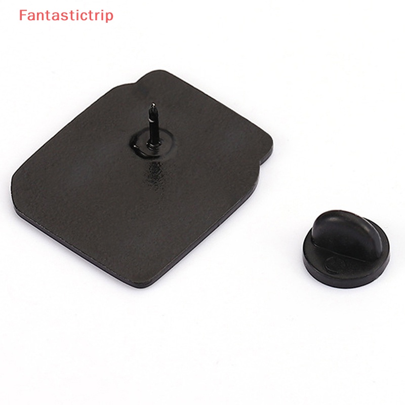 [Fantastictrip] Ghim Cài Áo Tráng Men Sữa Hình Phù Thủy Người Ngoài Hành Tinh Dơi Satan Vũ Trụ Quà Tặng Cho Bạn Bè Trẻ