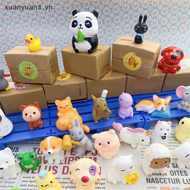 2 Hộp Carton Mini Trang Trí Nhà Búp Bê Tỉ Lệ 1 / 12