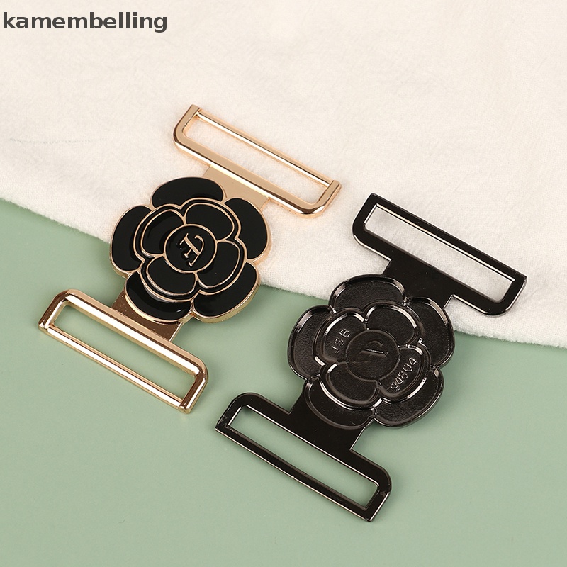 1 Bộ Khóa Thắt Lưng Bằng Kim Loại Hình Hoa 30 / 35 / 40mm EN