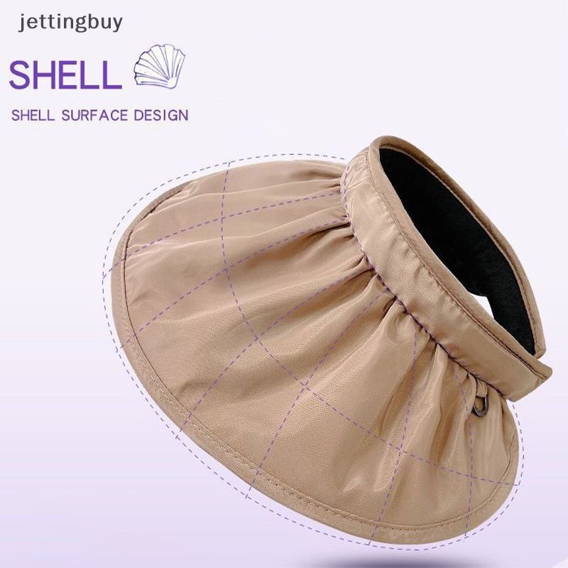 Mũ Rộng Vành Chống Nắng / Tia UV Có Thể Gập Lại Thời Trang Đi Biển Mùa Hè Cho Nữ