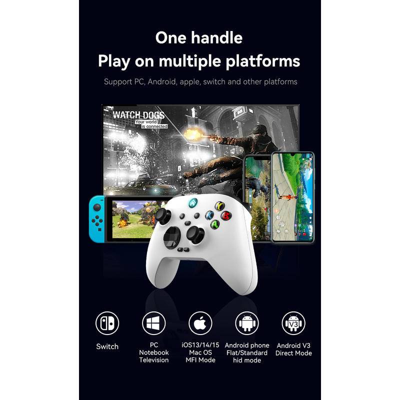 Tay Cầm Chơi game Không Dây g11 2.4g bt Cho switch pro pc android ios tablet smart tv