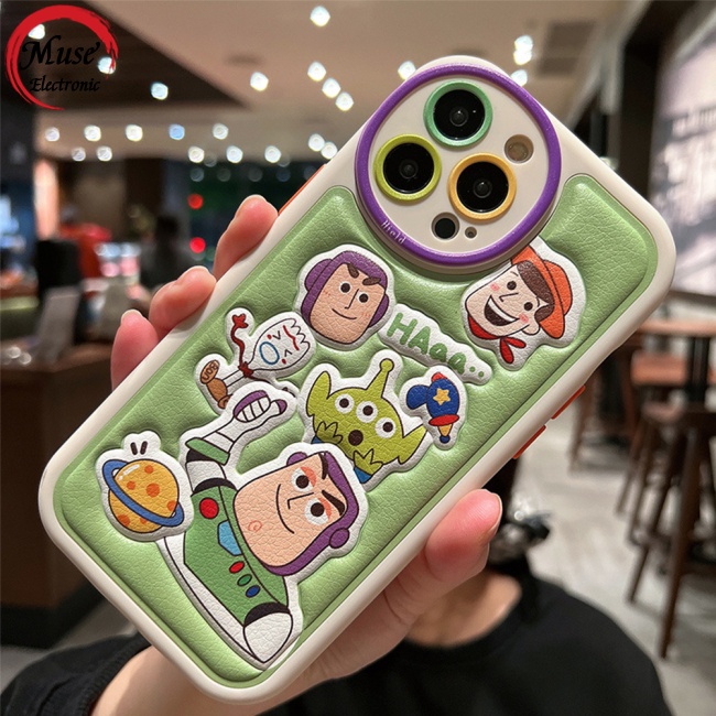 Ốp Lưng Họa Tiết Hoạt Hình Cho Iphone 14 / 13 / 12 / 11