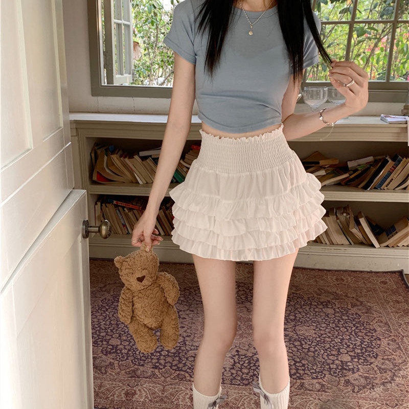 Chân Váy Lưng Cao Thiết Kế Quyến Rũ Thời Trang Mùa Hè Cho Nữ