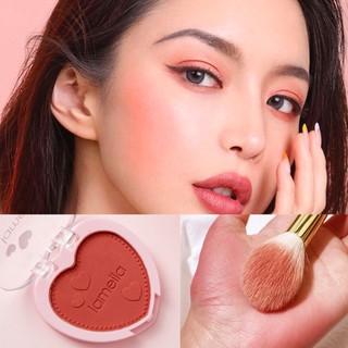Blush trang điểm bảng khoáng bột đỏ đỏ đỏ lâu dài kem tự nhiên cheek tint cam đào hồng blush
